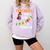 Teachers Are Superheroes Graduation School Teachers Comfort Colors Sweatshirt Orchid