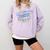TEACHING IS MY SUPER POWER Teacher Appreciation Comfort Colors Sweatshirt Orchid TEACHING IS MY SUPER POWER Teacher Appreciation Comfort Colors Sweatshirt Orchid