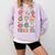 Team TK Teacher Christmas Groovy Smile Face Girl Boy Kid TK Comfort Colors Sweatshirt Orchid Team TK Teacher Christmas Groovy Smile Face Girl Boy Kid TK Comfort Colors Sweatshirt Orchid