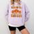 Thankful Teacher's Aide Thanksgiving Autumn Fall Women Men Comfort Colors Sweatshirt Orchid Thankful Teacher's Aide Thanksgiving Autumn Fall Women Men Comfort Colors Sweatshirt Orchid