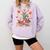 Thanksgiving Teacher Books Turkey Reading Book Comfort Colors Sweatshirt Orchid