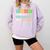 Think Like A Proton Stay Positive Science Teacher Comfort Colors Sweatshirt Orchid Think Like A Proton Stay Positive Science Teacher Comfort Colors Sweatshirt Orchid
