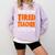 This Is My Tired Teacher Costume Quick Easy Lazy Halloween For Men Women Comfort Colors Sweatshirt Orchid This Is My Tired Teacher Costume Quick Easy Lazy Halloween For Men Women Comfort Colors Sweatshirt Orchid