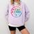 TK & Kinder Dream Team Transitional Kindergarten Teacher Comfort Colors Sweatshirt Orchid