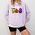 TOD Itinerant Teacher Of The Deaf Halloween ASL Interpreters Comfort Colors Sweatshirt Orchid TOD Itinerant Teacher Of The Deaf Halloween ASL Interpreters Comfort Colors Sweatshirt Orchid