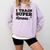 I Train Superheroes For Teacher Coach Men Women Comfort Colors Sweatshirt Orchid I Train Superheroes For Teacher Coach Men Women Comfort Colors Sweatshirt Orchid