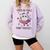 Trick Or Treat Point Your Feet Halloween Ghost Dance Teacher Comfort Colors Sweatshirt Orchid Trick Or Treat Point Your Feet Halloween Ghost Dance Teacher Comfort Colors Sweatshirt Orchid