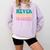 Never Underestimate A Public School Teacher Groovy Women Comfort Colors Sweatshirt Orchid Never Underestimate A Public School Teacher Groovy Women Comfort Colors Sweatshirt Orchid