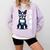 USA Flag Boston Terrier Best Dog Mom Ever 2025 Comfort Colors Sweatshirt Orchid