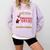 Watch Christmas Movies With My Boston Terrier Bostie Comfort Colors Sweatshirt Orchid