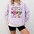 Welcome Back To School 2024 Teachers Students First Day Comfort Colors Sweatshirt Orchid