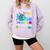 We'Re All Different But We Swim Together Elementary Teacher Comfort Colors Sweatshirt Orchid We'Re All Different But We Swim Together Elementary Teacher Comfort Colors Sweatshirt Orchid