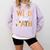 Wild About Math Cute Teacher Student Math Club Comfort Colors Sweatshirt Orchid