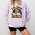 Wild About Reading Tiger For Teachers & Students Comfort Colors Sweatshirt Orchid Wild About Reading Tiger For Teachers & Students Comfort Colors Sweatshirt Orchid