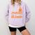 Will Trade Students For Candy Halloween Costume Teacher Comfort Colors Sweatshirt Orchid Will Trade Students For Candy Halloween Costume Teacher Comfort Colors Sweatshirt Orchid