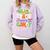 Will Trade Students For Candy Teacher Cute Halloween Costume Comfort Colors Sweatshirt Orchid Will Trade Students For Candy Teacher Cute Halloween Costume Comfort Colors Sweatshirt Orchid