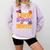 Will Trade Students For Donuts Halloween Teacher Comfort Colors Sweatshirt Orchid