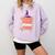 Witchy Halloween Hocus Pocus Everybody Focus Teacher Pumpkin Comfort Colors Sweatshirt Orchid