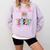 Women PE Teacher Back To School Physical Education Teacher Comfort Colors Sweatshirt Orchid Women PE Teacher Back To School Physical Education Teacher Comfort Colors Sweatshirt Orchid