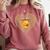 100 Days Of School Bee Hive Tree Hearts Teachers Student Kid Comfort Colors Sweatshirt Crimson