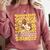 100th Day Of School Teacher Monkey Pun Banana For Men Women Girls Kids Comfort Colors Sweatshirt Crimson