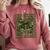 2nd Grade Teacher Student Camo Bow Back To School Comfort Colors Sweatshirt Crimson