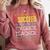 5th Grade Teacher Appreciation Comfort Colors Sweatshirt Crimson