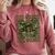 5th Grade Teacher Student Camo Bow Back To School Comfort Colors Sweatshirt Crimson