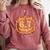 6 7 Meme Halloween Pumpkin Costume For Student Teacher Comfort Colors Sweatshirt Crimson