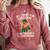 6-7 Students Saying 67 Xmas Six Seven Teacher Christmas Comfort Colors Sweatshirt Crimson