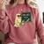 67 Teacher Halloween Skeleton Ghost Six Seven Meme Math Comfort Colors Sweatshirt Crimson