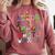 ABCs Alphabet Halloween Learning Kindergarten Teachers Comfort Colors Sweatshirt Crimson ABCs Alphabet Halloween Learning Kindergarten Teachers Comfort Colors Sweatshirt Crimson