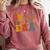 In My Advocating Era Advocate Autism Awareness Sped Teacher Men Women Kids Comfort Colors Sweatshirt Crimson