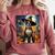 Aesthetic Halloween Boston Terrier Dog Witch Pumpkin For Men Women Kids Comfort Colors Sweatshirt Crimson