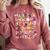 Alphabet ABCs Halloween Characters Kindergarten Teacher Kids Comfort Colors Sweatshirt Crimson Alphabet ABCs Halloween Characters Kindergarten Teacher Kids Comfort Colors Sweatshirt Crimson