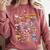 Alphabet Vehicles ABCs Learning Teachers Kids Boys Girls Comfort Colors Sweatshirt Crimson Alphabet Vehicles ABCs Learning Teachers Kids Boys Girls Comfort Colors Sweatshirt Crimson