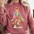 Art Christmas Tree Merry Christmas Artist Art Teacher Comfort Colors Sweatshirt Crimson Art Christmas Tree Merry Christmas Artist Art Teacher Comfort Colors Sweatshirt Crimson