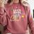 Lets Make Art Colerful Artists Painter Art Teacher Men Women Girls Kids Comfort Colors Sweatshirt Crimson