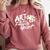 Art Is My Favorite Sport Artist Art Lover Teacher Comfort Colors Sweatshirt Crimson