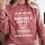 Art Teacher Christmas Xmas Never Dreamed Marrying Comfort Colors Sweatshirt Crimson