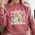 Back To School Kindergarten Preppy Teacher Girl Comfort Colors Sweatshirt Crimson Back To School Kindergarten Preppy Teacher Girl Comfort Colors Sweatshirt Crimson