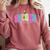 Back To School Neon Checkered Second Grade Colorful Teacher Comfort Colors Sweatshirt Crimson Back To School Neon Checkered Second Grade Colorful Teacher Comfort Colors Sweatshirt Crimson