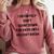 Back To School Teacher Outfit I Definitely Don't Count Down Holiday Break Lie Party Comfort Colors Sweatshirt Crimson
