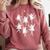 Ballet Ghost Dancer Spooky Dance Teacher Halloween Costume Comfort Colors Sweatshirt Crimson Ballet Ghost Dancer Spooky Dance Teacher Halloween Costume Comfort Colors Sweatshirt Crimson