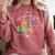 Battery Life Of A School Teacher Monday To Friday For Men Women Comfort Colors Sweatshirt Crimson Battery Life Of A School Teacher Monday To Friday For Men Women Comfort Colors Sweatshirt Crimson