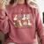 Behavior Analyst Silly Goose RBT ABA Therapy Sped Teacher Comfort Colors Sweatshirt Crimson