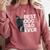 Best Dog Dad Ever Boston Terrier Dog Lover For Dad Men Women Girls Kids Comfort Colors Sweatshirt Crimson