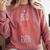 Best Karate Instructor Ever Martial Arts Teacher Sensei Comfort Colors Sweatshirt Crimson