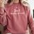 Best Math Teacher Joke Humor Science Fun Math Pun Comfort Colors Sweatshirt Crimson