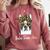 Birthday And Mother's Day -Boston Terrier Mom Comfort Colors Sweatshirt Crimson